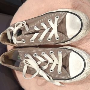 Converse Size 6 Women Gray Teal colorway